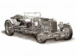 Aston Martin International 1&frac12;-Litre 2/4 Seater 1929 года